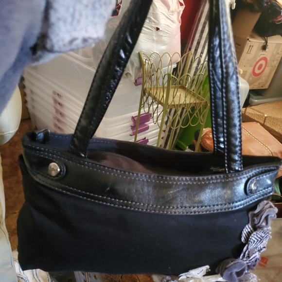 Black Floral Women's Bag - Picture 2 of 14